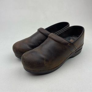DANSKO Professional Pro Clogs Leather Women’s Shoes Size 41